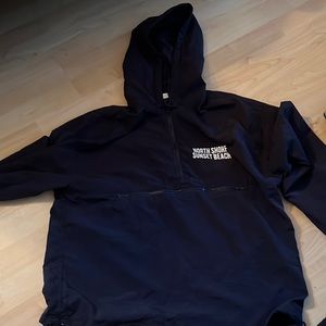 Brandy Melville Navy Blue Windbreaker